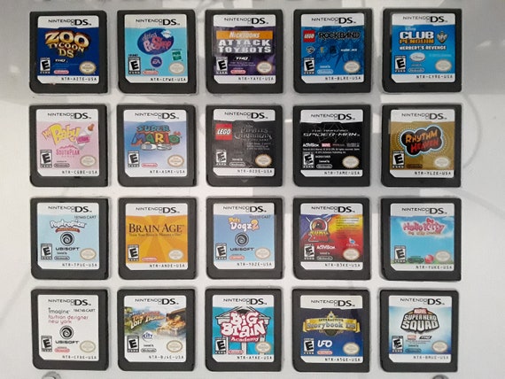 Authentic Nintendo DS Games for DS / Dslite / Dsi / 3DS XL and 2DS