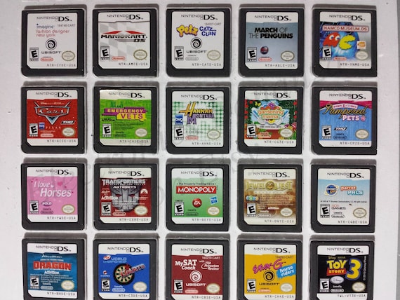 Nintendo DS Animal Pet Themed Games Lot of 6