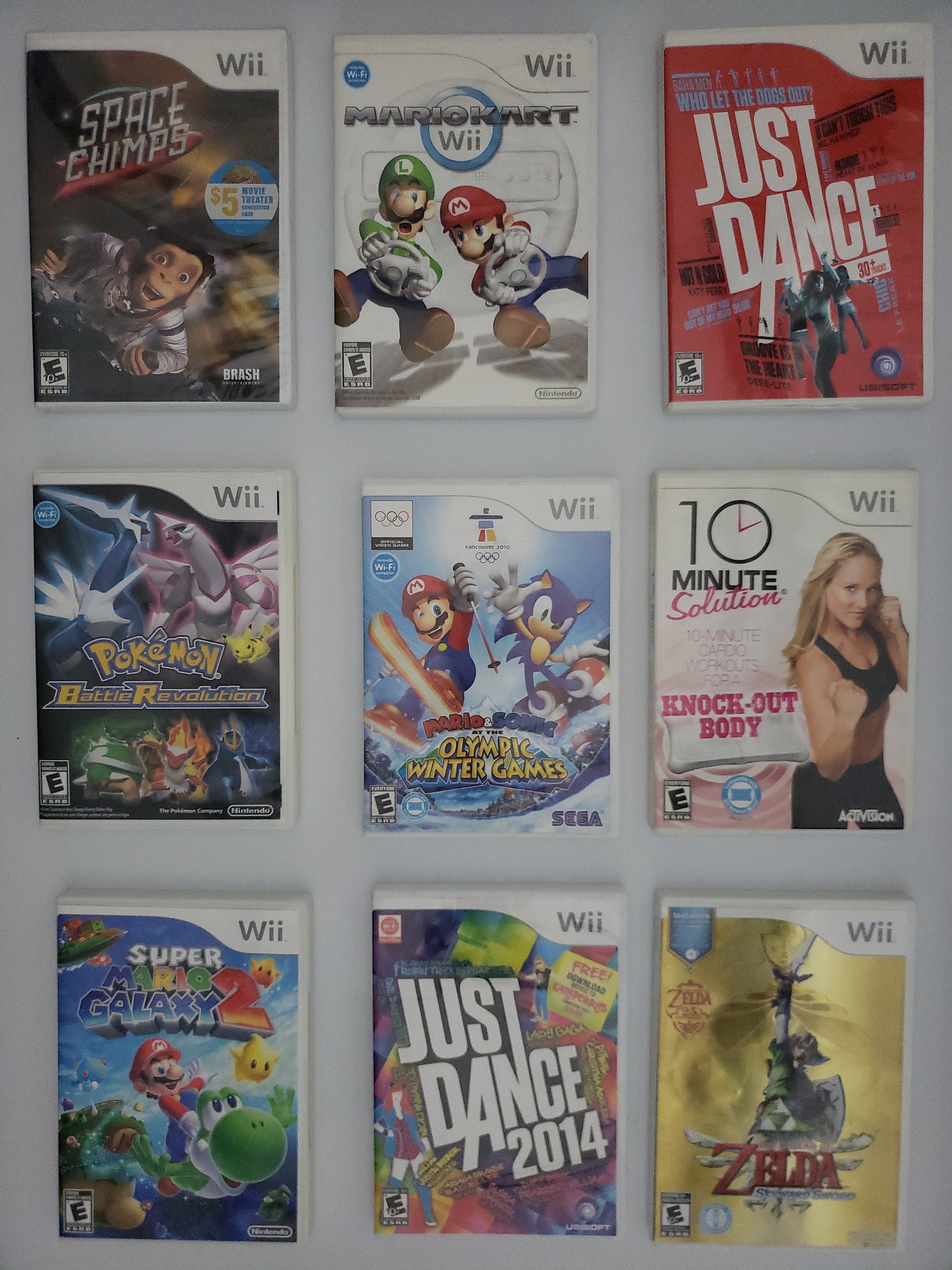 Authentic Nintendo Wii Games - Etsy