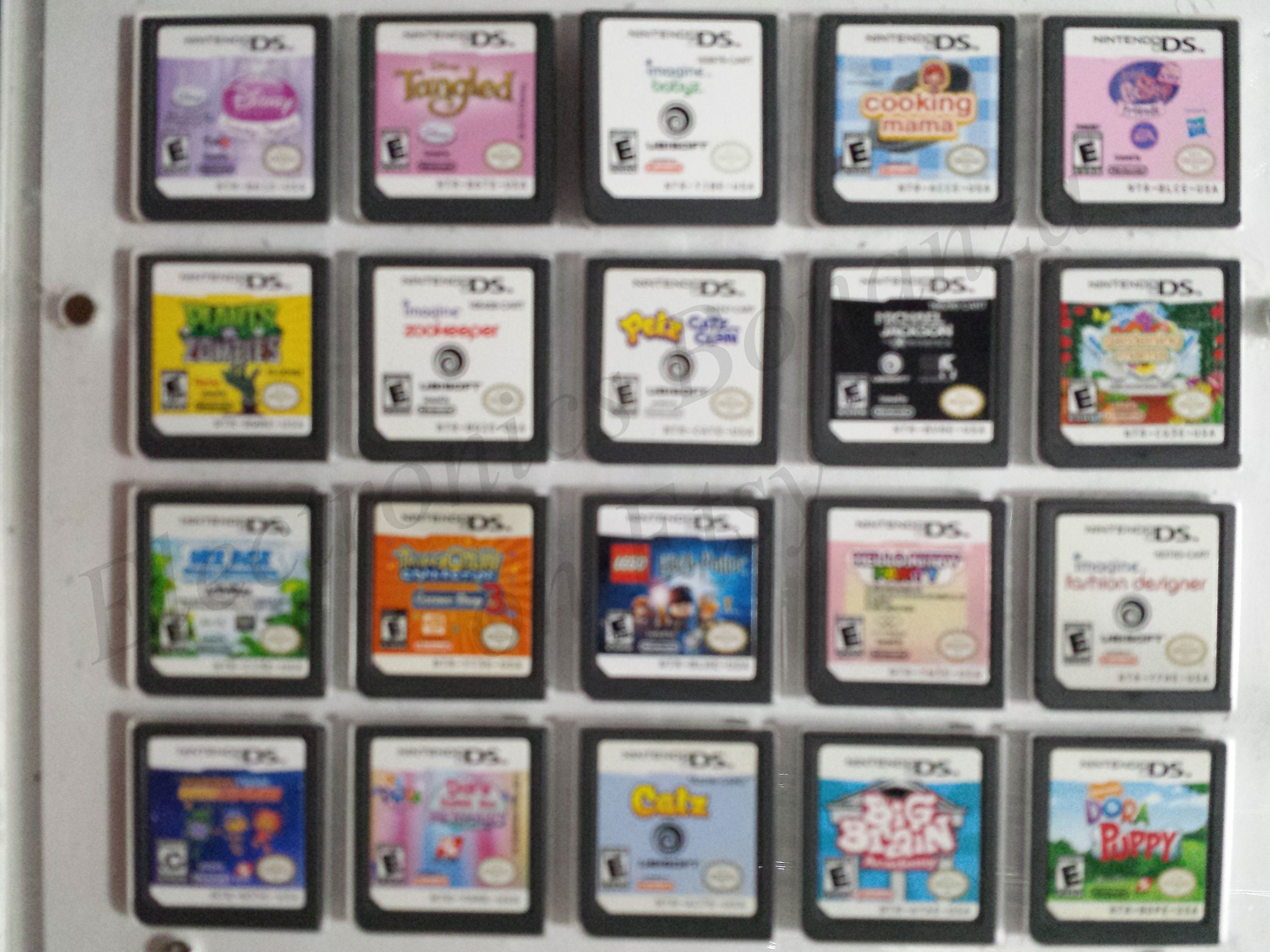 ニンテンドーDS/3DS ゲームソフトセット63本 Authentic Nintendo DS Games for DS / Dslite / Dsi / 3DS XL and 2DS