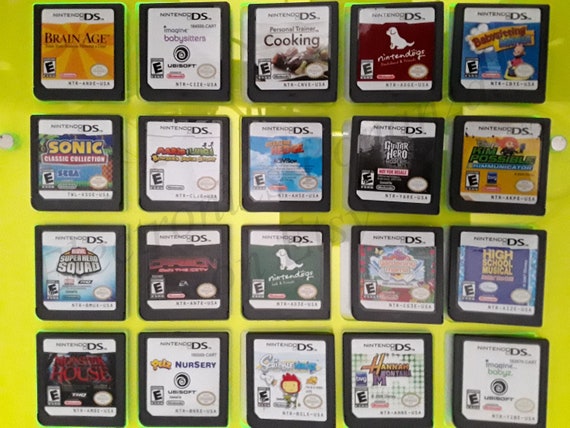 Authentic Nintendo DS Games for DS / Dslite / Dsi / 3DS XL and 2DS