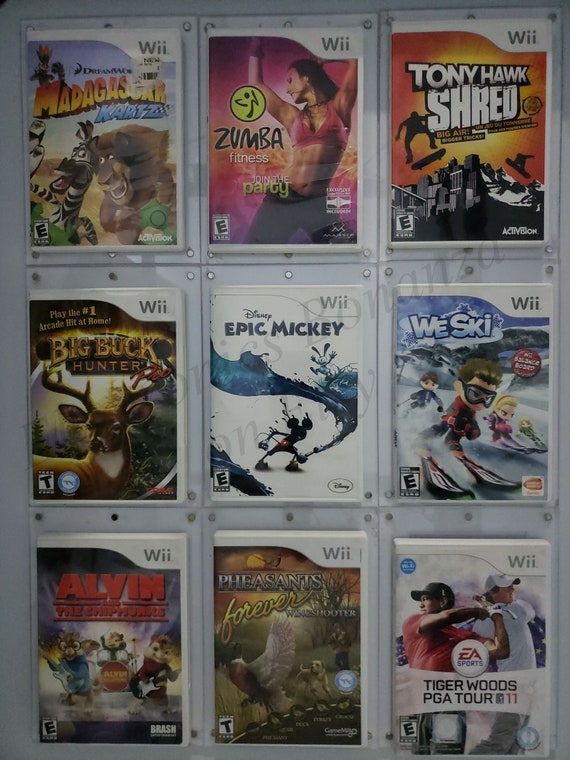Authentic Nintendo Wii Games - Etsy