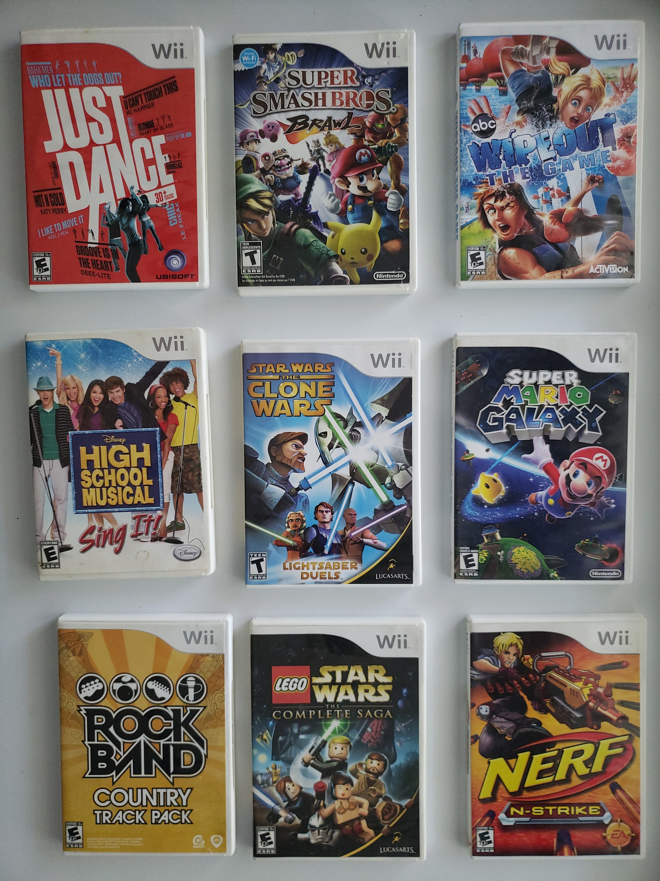 Authentic Nintendo Wii Games - Etsy