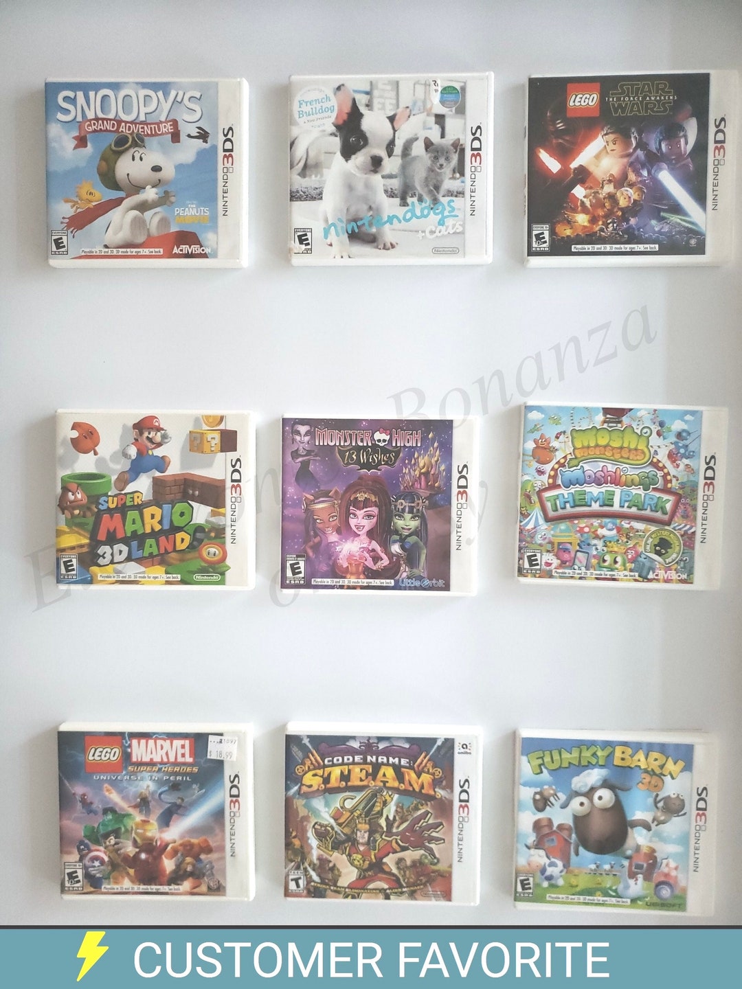 Authentic Nintendo 3DS Games - Etsy