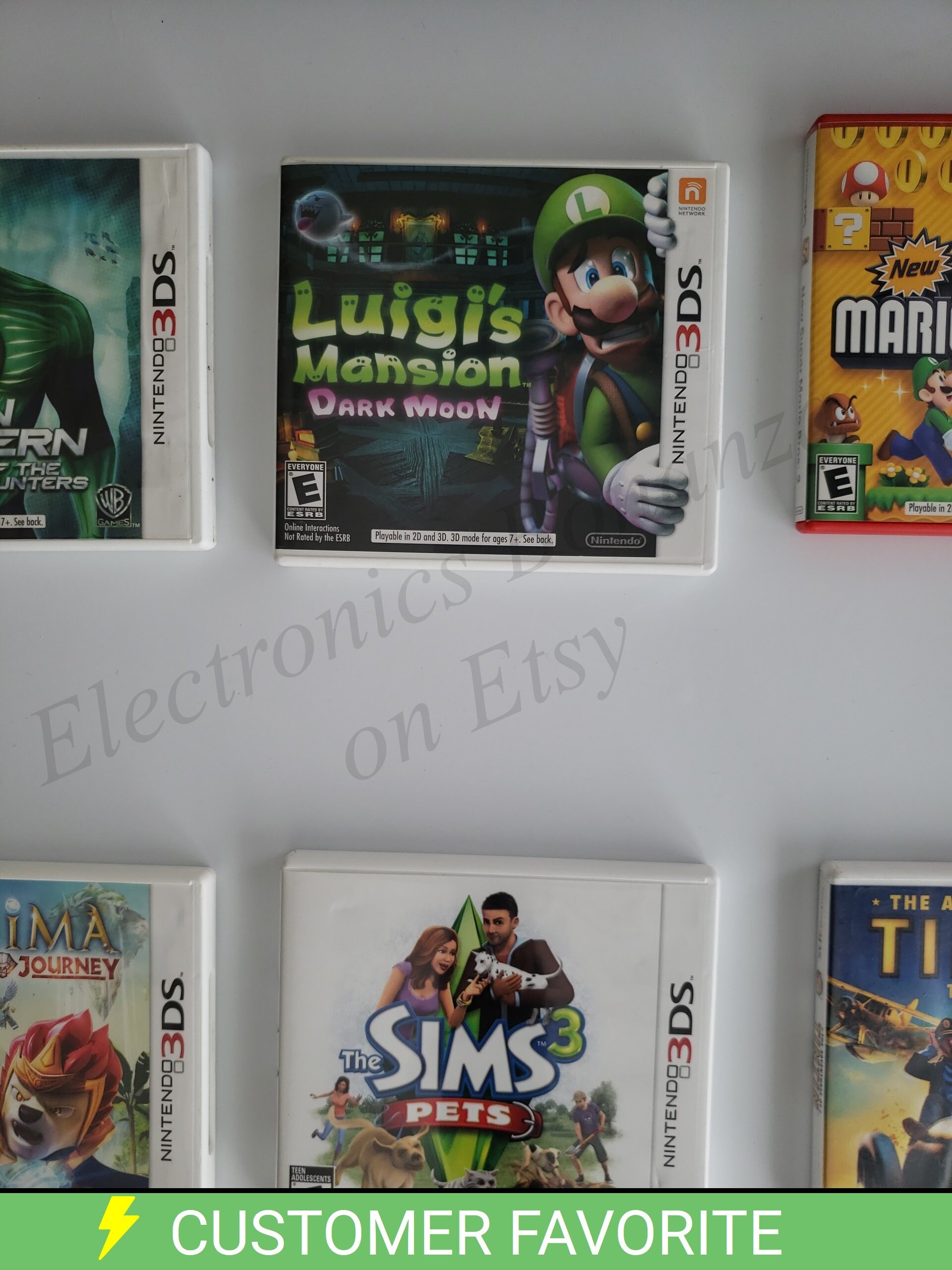 Authentic Nintendo 3DS Games - Etsy