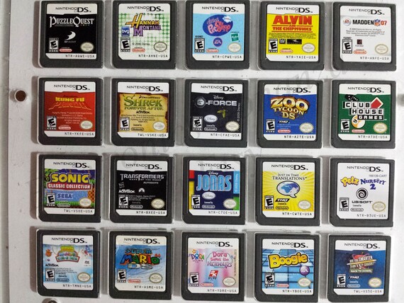 Authentic Nintendo DS Games for DS / Dslite / Dsi / 3DS XL and 