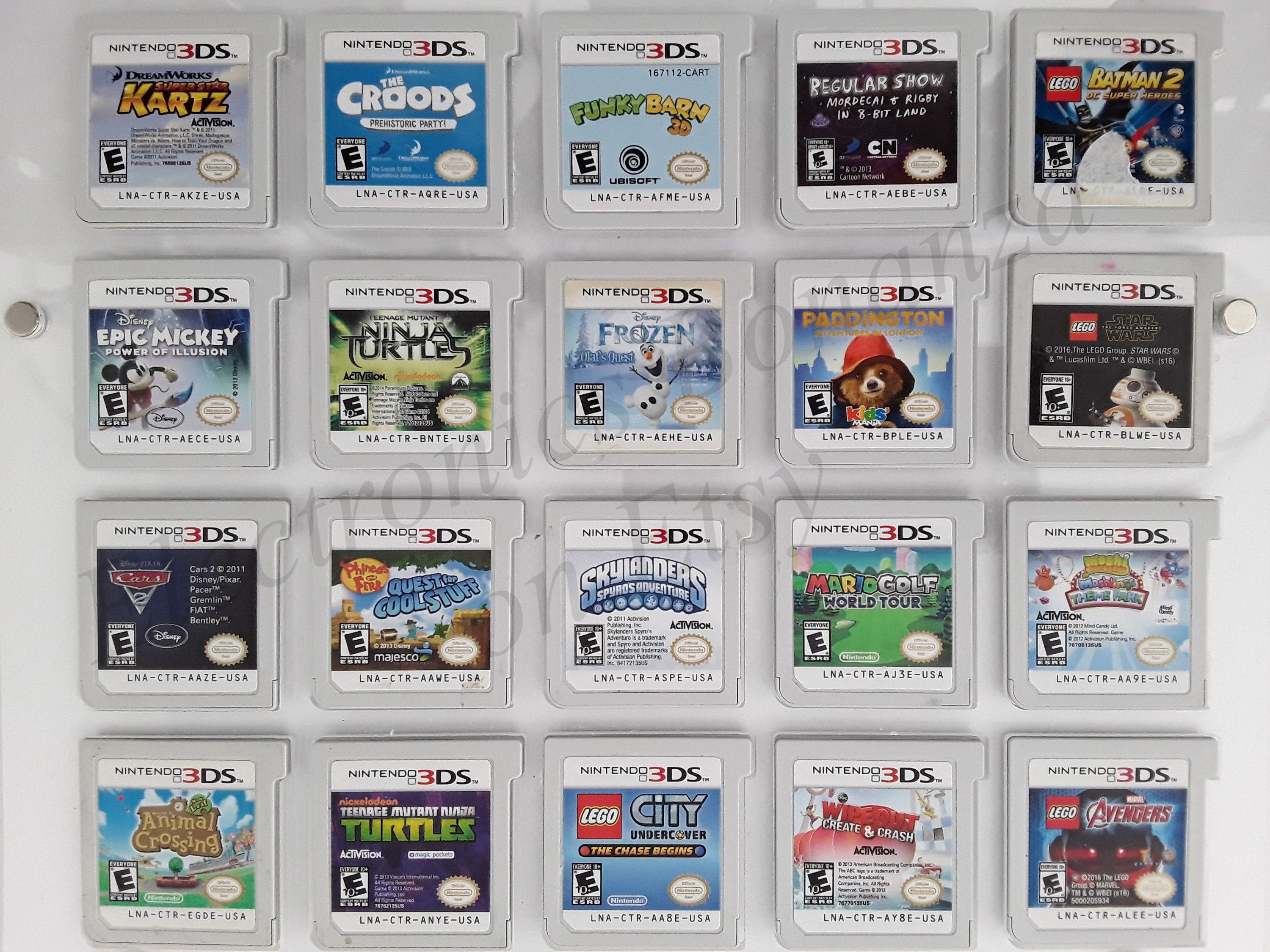 sko reb Held og lykke Authentic Nintendo 3DS Games - Etsy