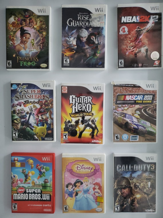 Authentic Nintendo Wii Games - Etsy