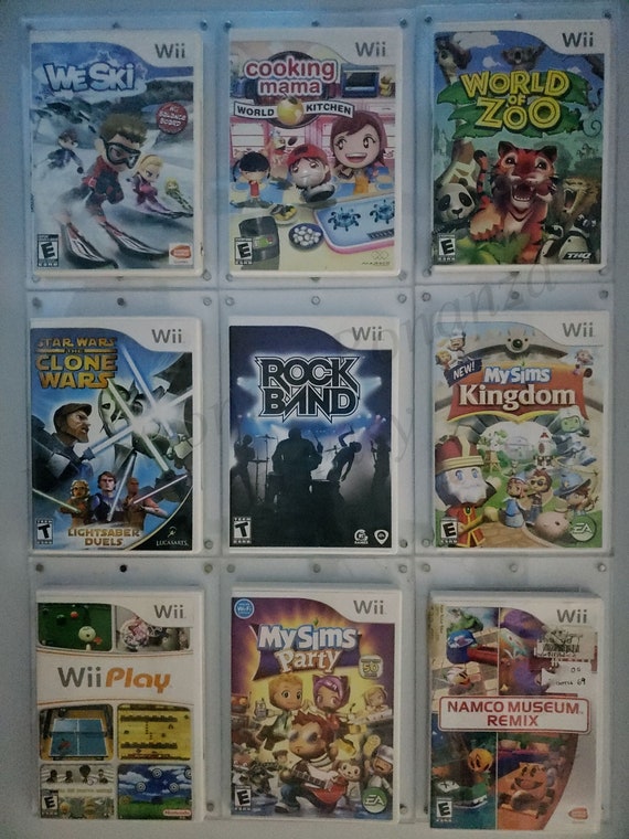 Authentic Nintendo Wii Games - Etsy
