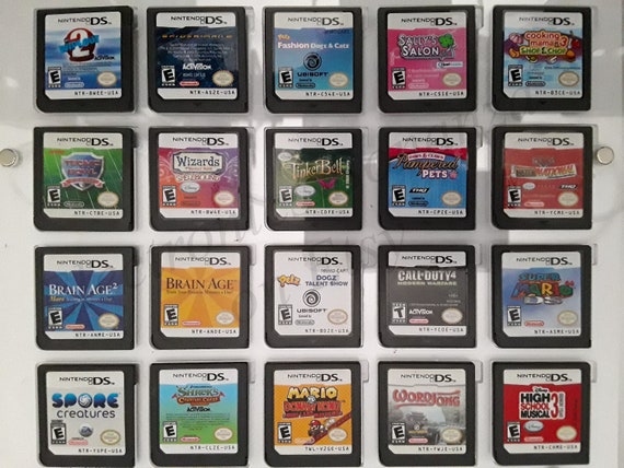 Authentic Nintendo DS Games for DS / Dslite / Dsi / 3DS XL and 2DS