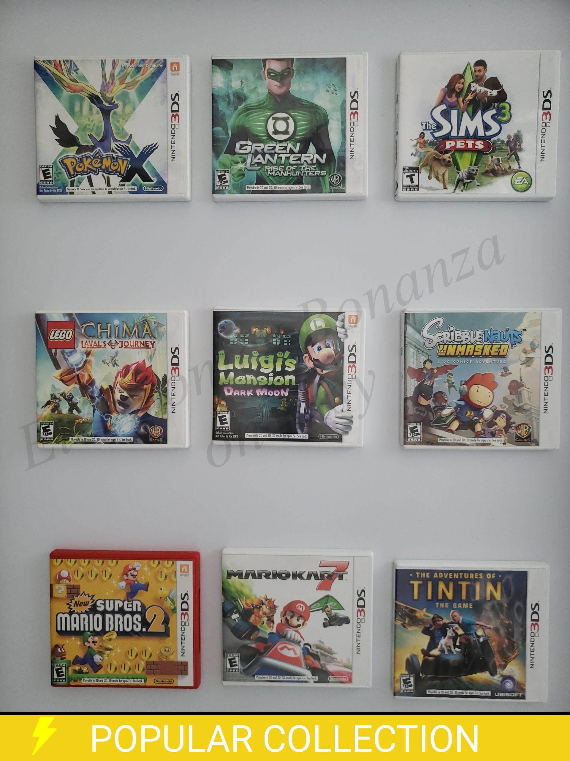 Authentic Nintendo 3DS Games - Etsy