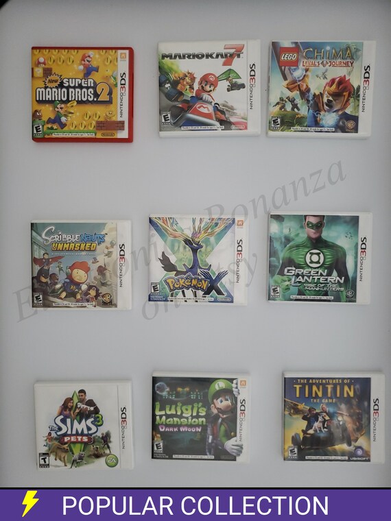 Authentic Nintendo 3DS Games - Etsy