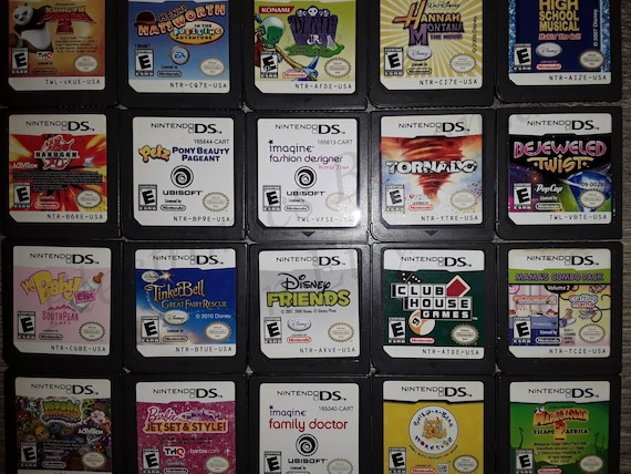 Authentic Nintendo DS Games for / Dslite Dsi / 3DS XL and - Etsy