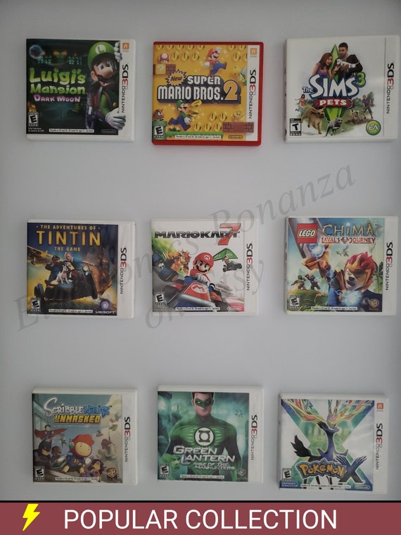 Authentic Nintendo 3DS Games - Etsy