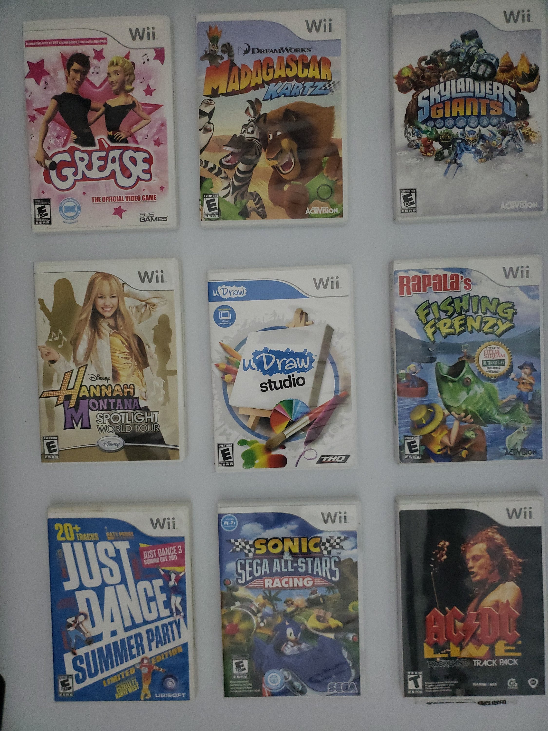 Authentic Nintendo Wii Games - Etsy