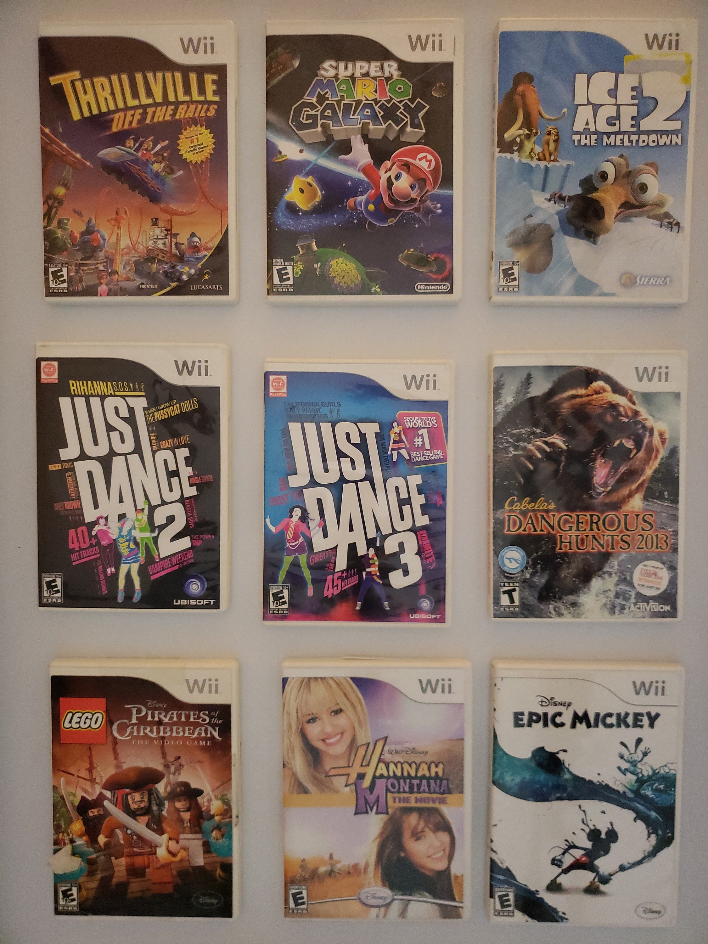 Authentic Nintendo Wii Games - Etsy