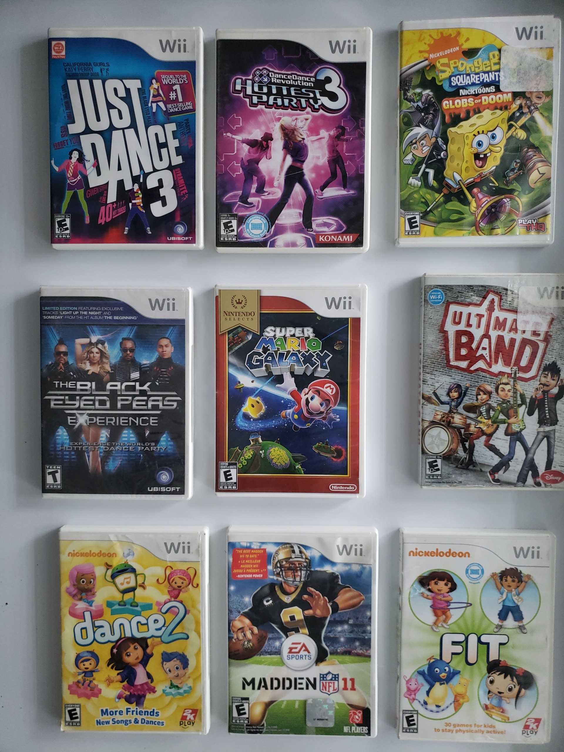 Authentic Nintendo Wii Games - Etsy
