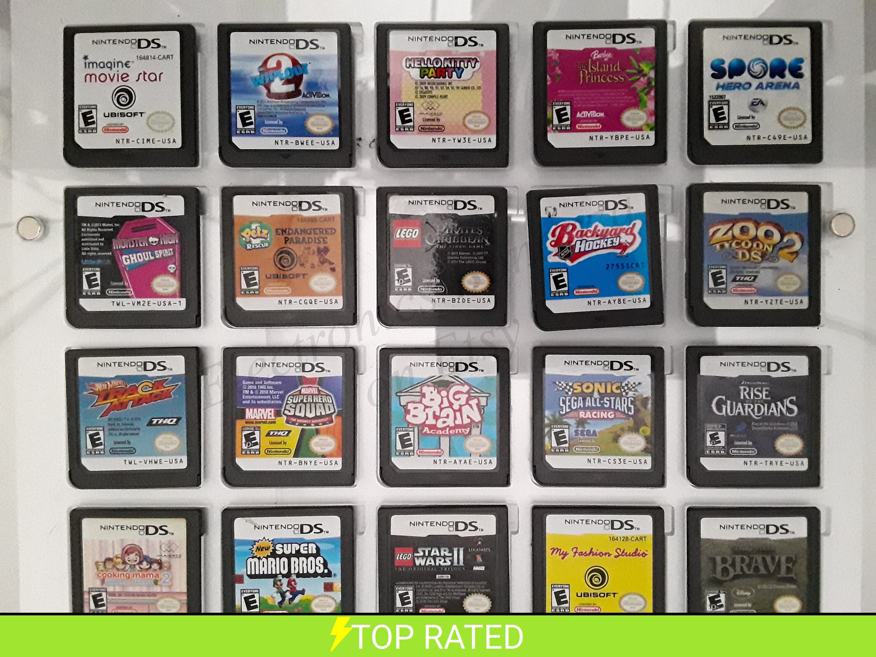 Authentic Nintendo DS Games for DS / Dslite / Dsi / 3DS XL and 2DS