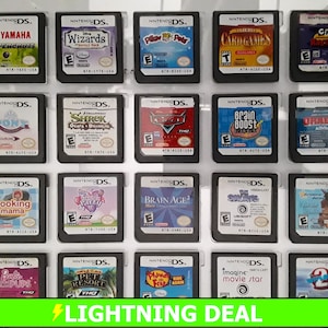 Authentic Nintendo DS Games for DS / DSLite / DSi / 3DS XL and 2DS