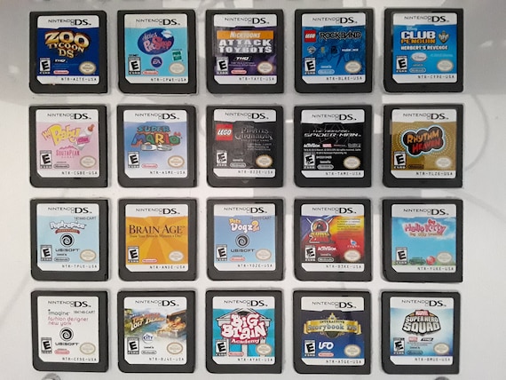 Authentic Nintendo DS Games for DS / Dslite / Dsi / 3DS XL and