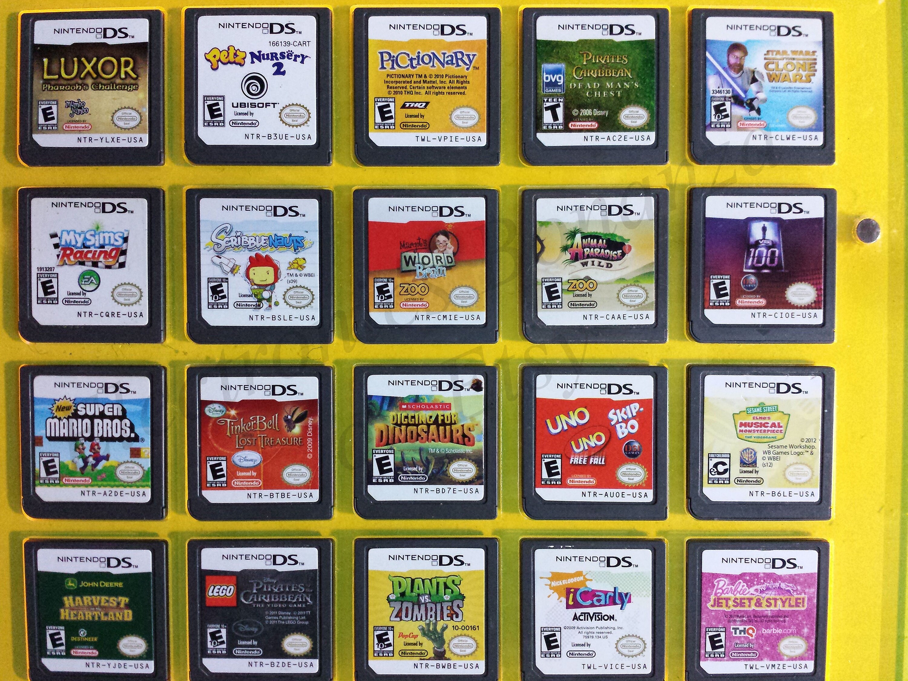 Authentic Nintendo DS Games for DS / Dslite / Dsi / 3DS XL and 2DS