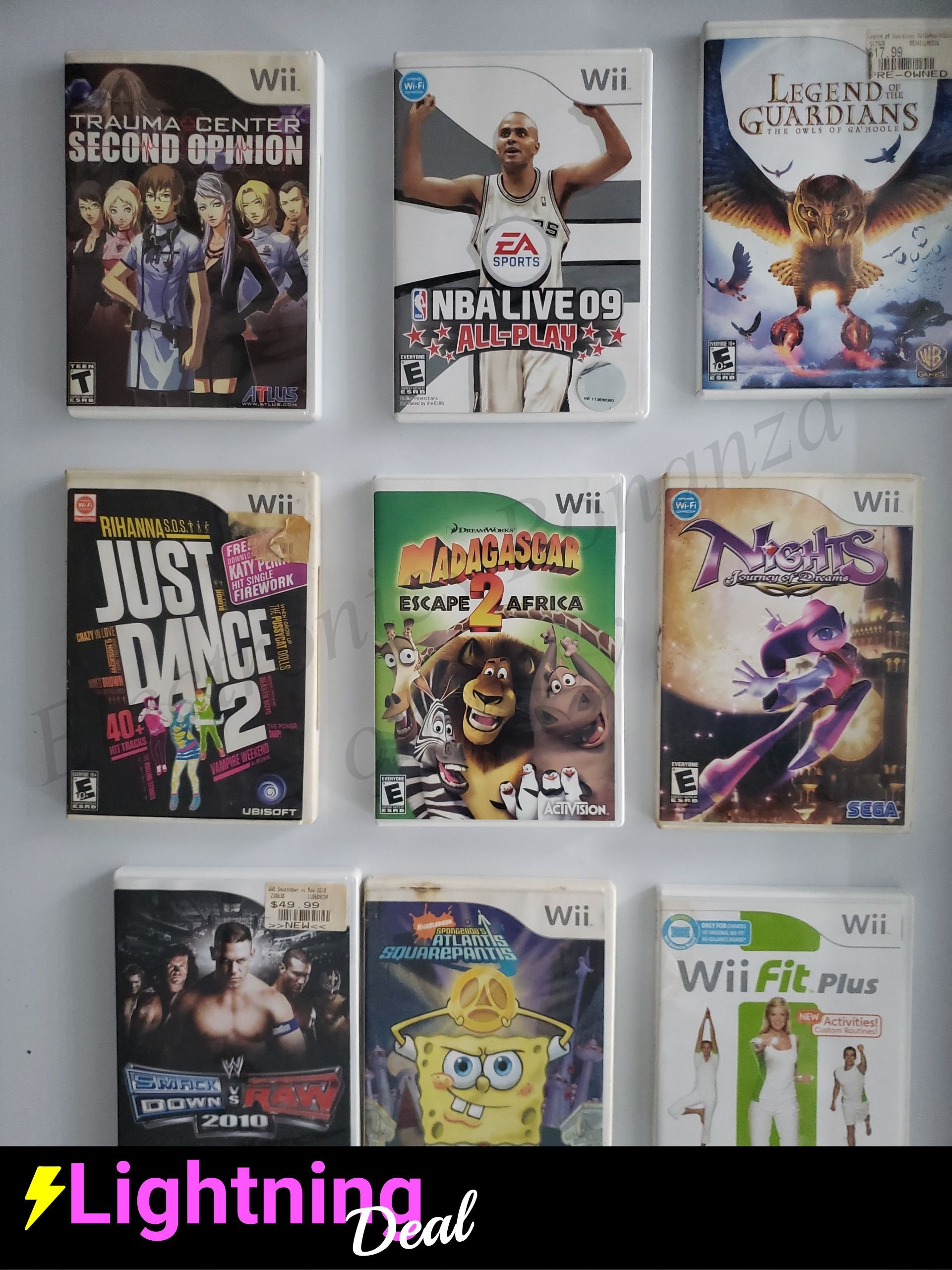 Authentic Nintendo Wii Games - Etsy