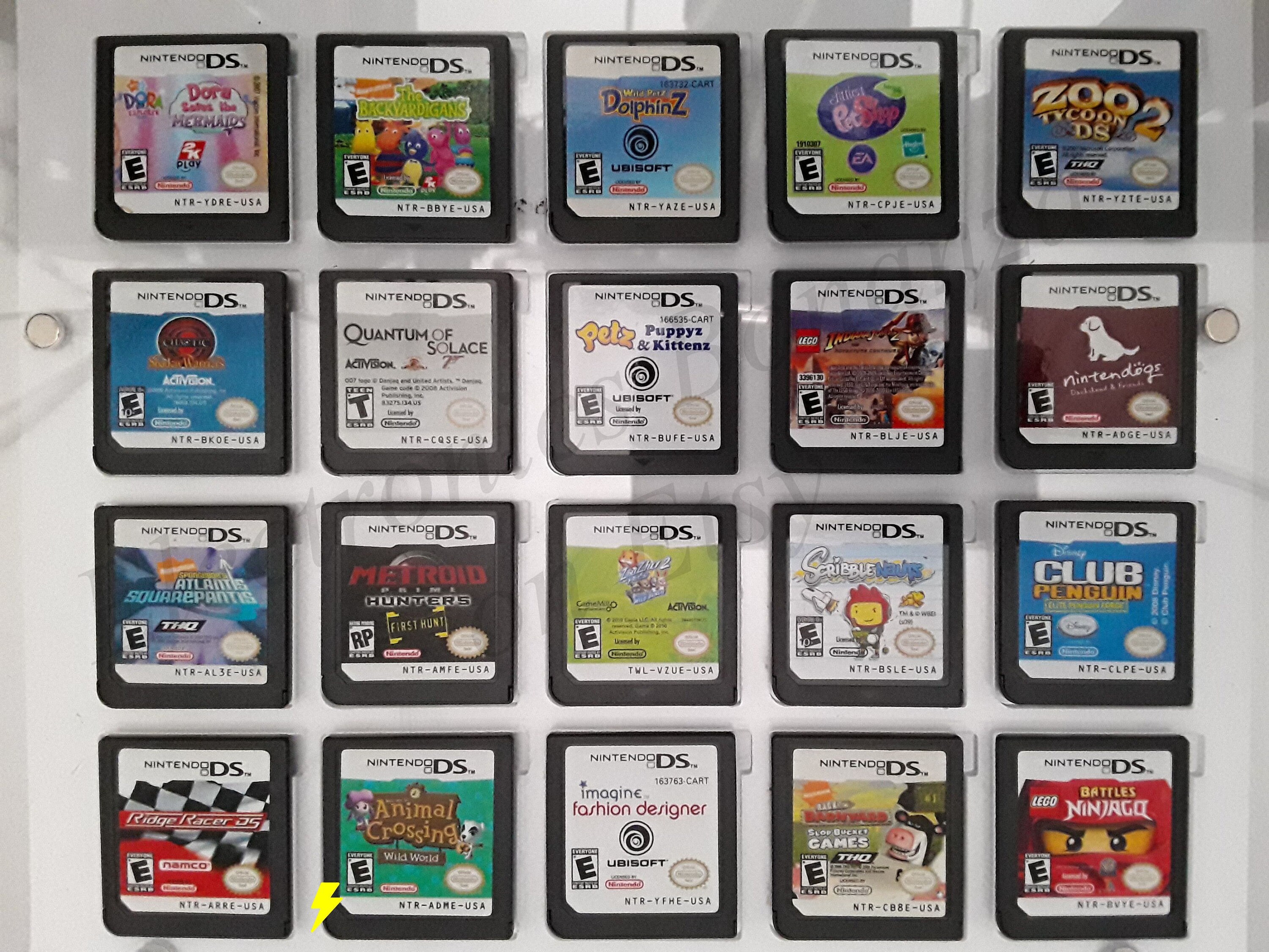 Authentic Nintendo DS Games for DS / Dslite / Dsi / 3DS XL and 2DS