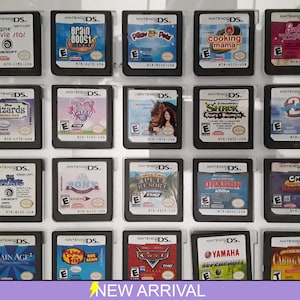 Authentic Nintendo DS Games for DS / DSLite / DSi / 3DS XL and 2DS