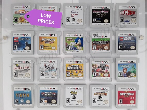 Authentic Nintendo 3DS Games - Etsy