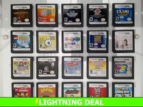 Authentic Nintendo DS Games for DS / Dslite / Dsi / 3DS XL and 2DS