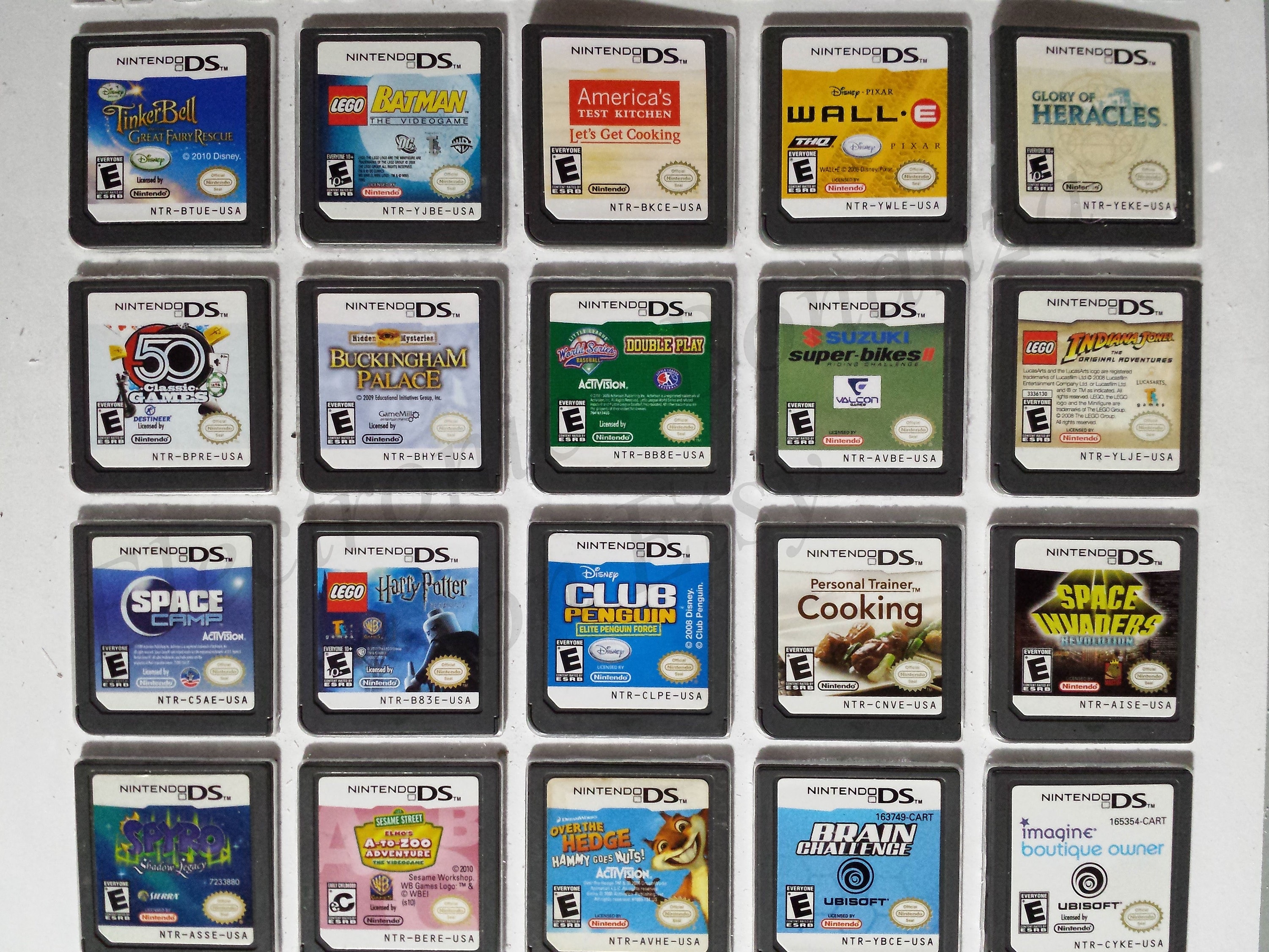 伊*5様 Nintendo DSシリーズ 3台セット ゲームカード付き Amazon.co.jp: 468 in 1 ゲームカートリッジ レトロクラシックDSゲーム