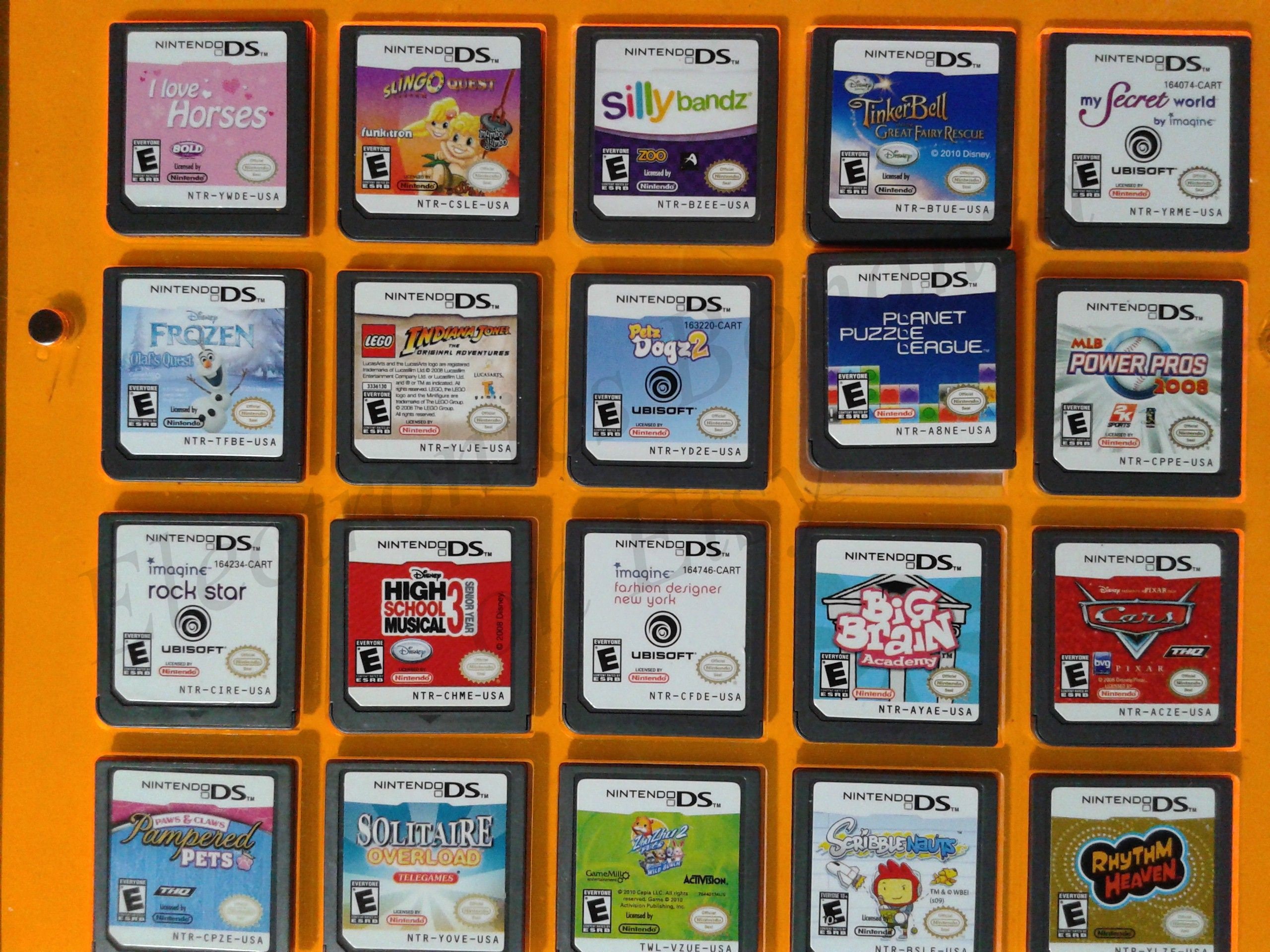 Authentic Nintendo DS Games for DS / Dslite / Dsi / 3DS XL and 2DS