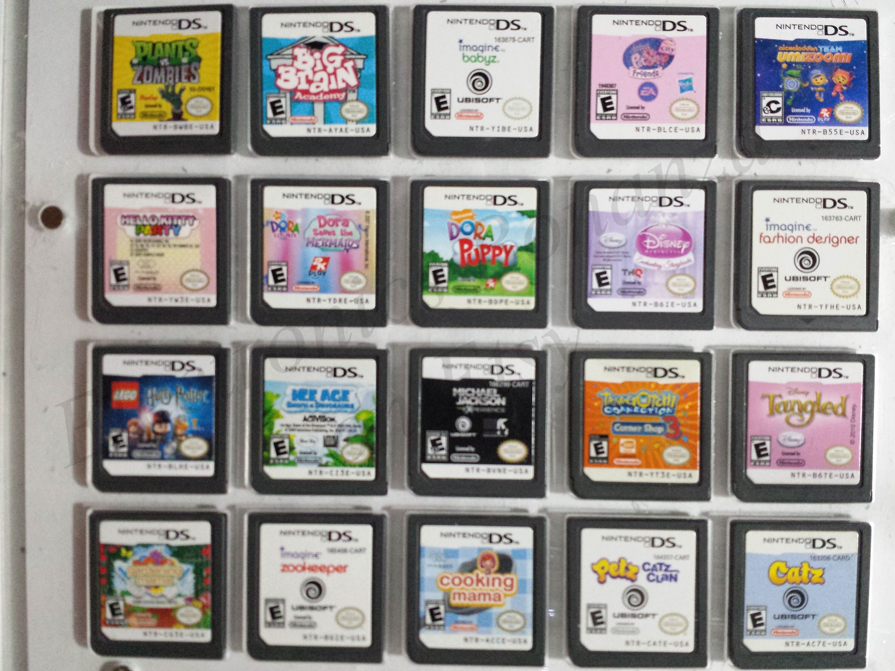 Authentic Nintendo DS Games for DS / Dslite / Dsi / 3DS XL and 2DS