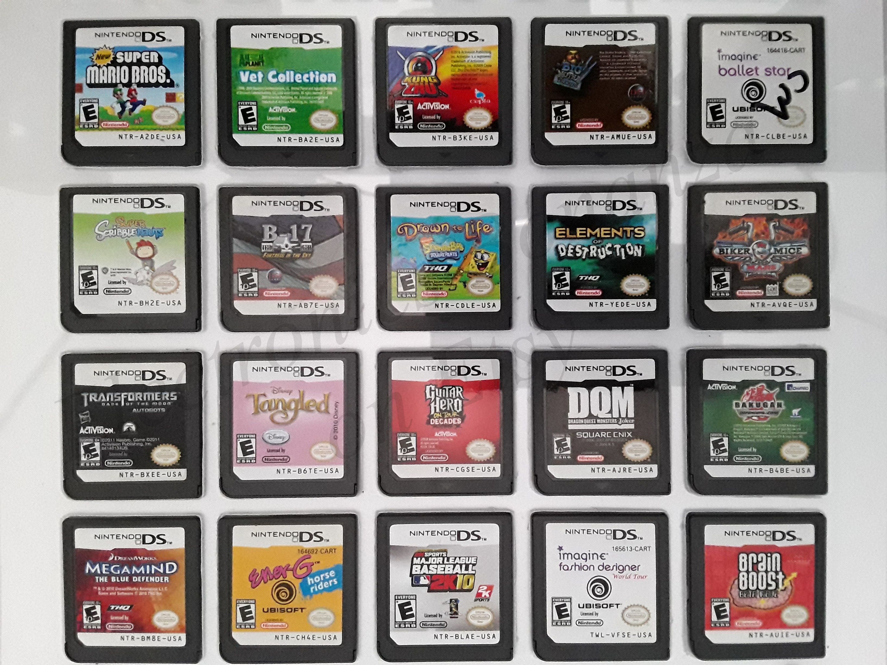Authentic Nintendo DS Games for DS / Dslite / Dsi / 3DS XL and 2DS
