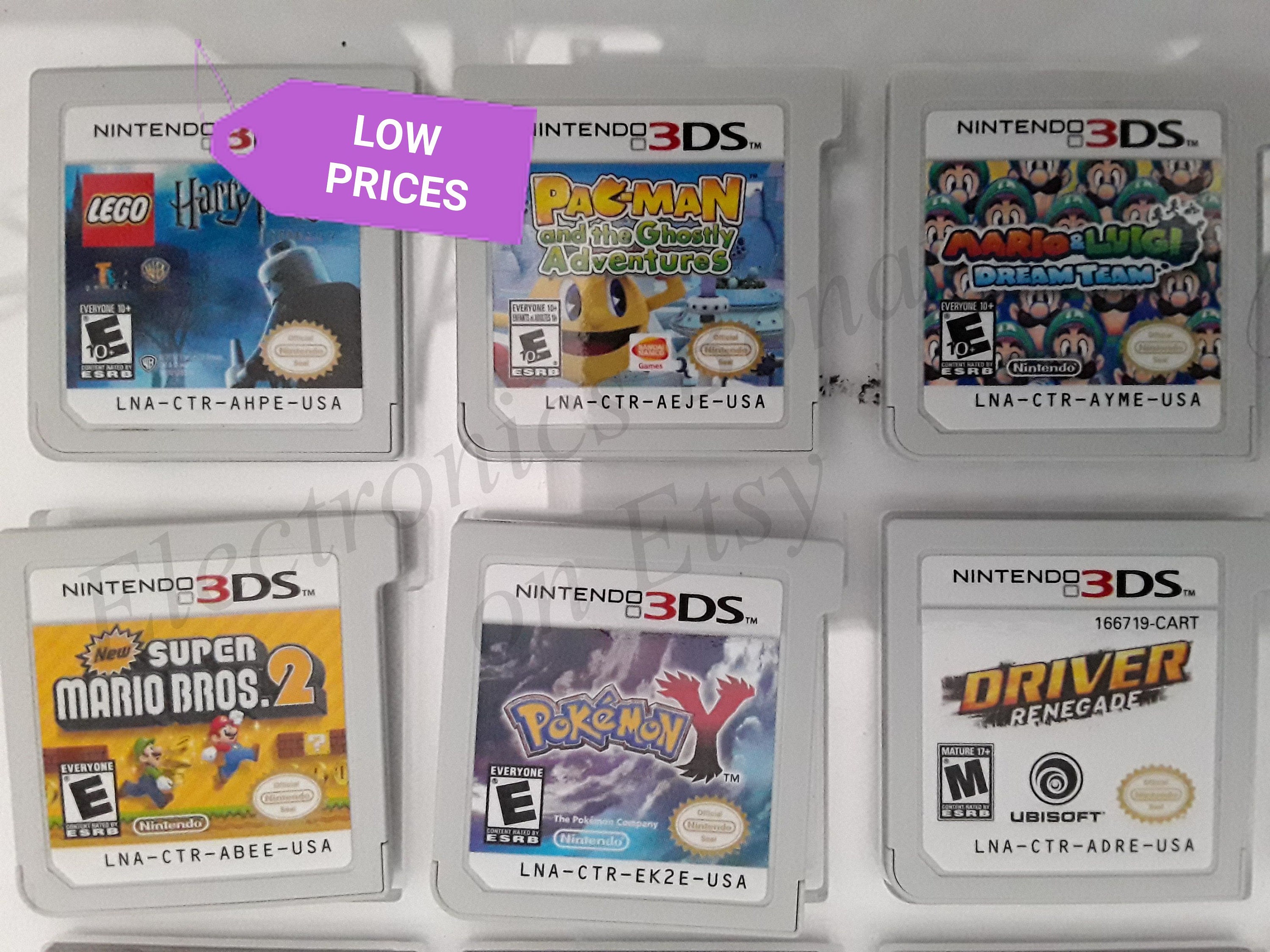 Authentic Nintendo 3DS Games - Etsy