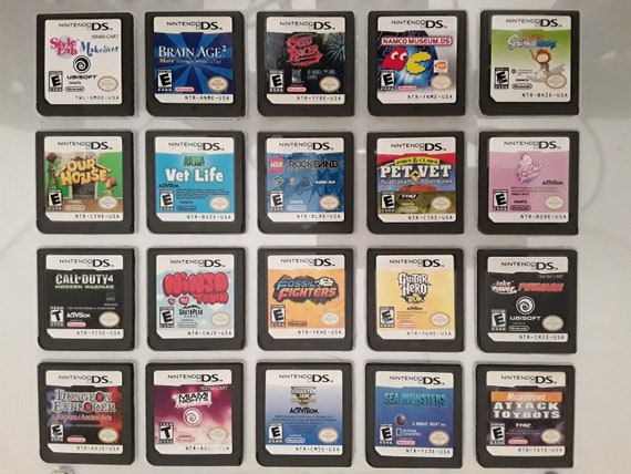 Authentic Nintendo DS Games for DS / Dslite / Dsi / 3DS XL and 2DS