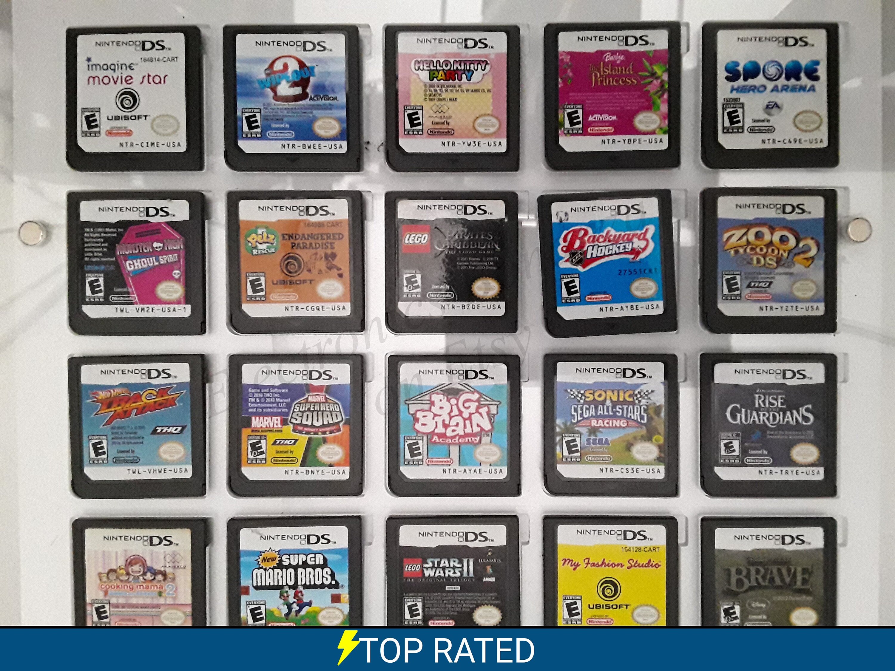 Authentic Nintendo DS Games for DS / Dslite / Dsi / 3DS XL and 2DS