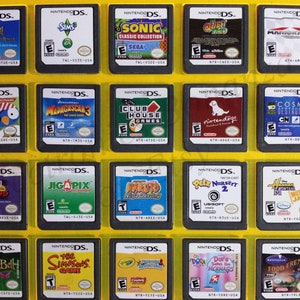 Authentic Nintendo DS Games for DS / DSLite / DSi / 3DS XL and 2DS