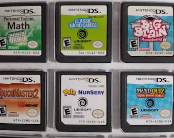 nintendo switch game ds cartridge with lots of games