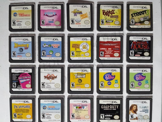 Authentic Nintendo DS Games for DS / Dslite / Dsi / 3DS XL and 