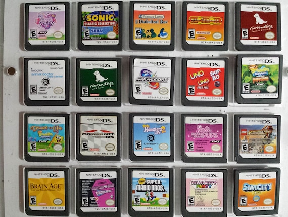 Authentic Nintendo DS Games for DS / Dslite / Dsi / 3DS XL and 2DS