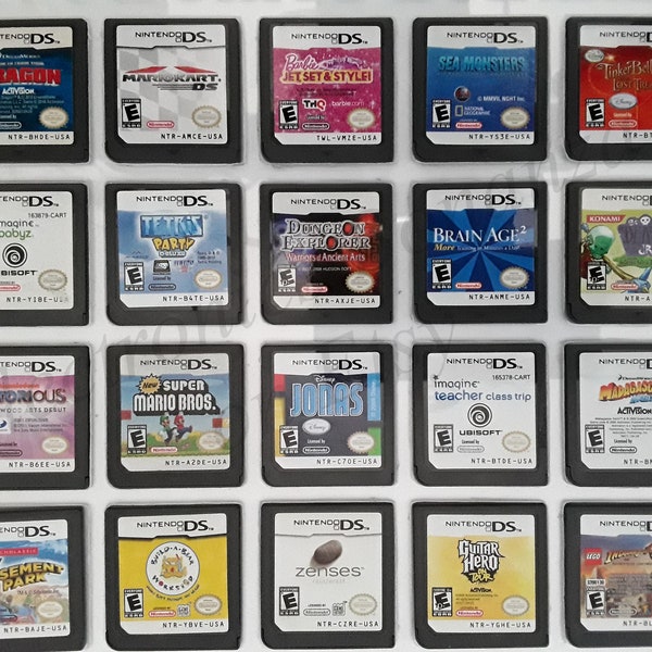 Nintendo DS-Spiele für DS / DSLite / DSi / 3DS XL und 2DS