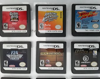 Authentic Nintendo DS Games for DS / Dslite / Dsi / 3DS XL and 2DS