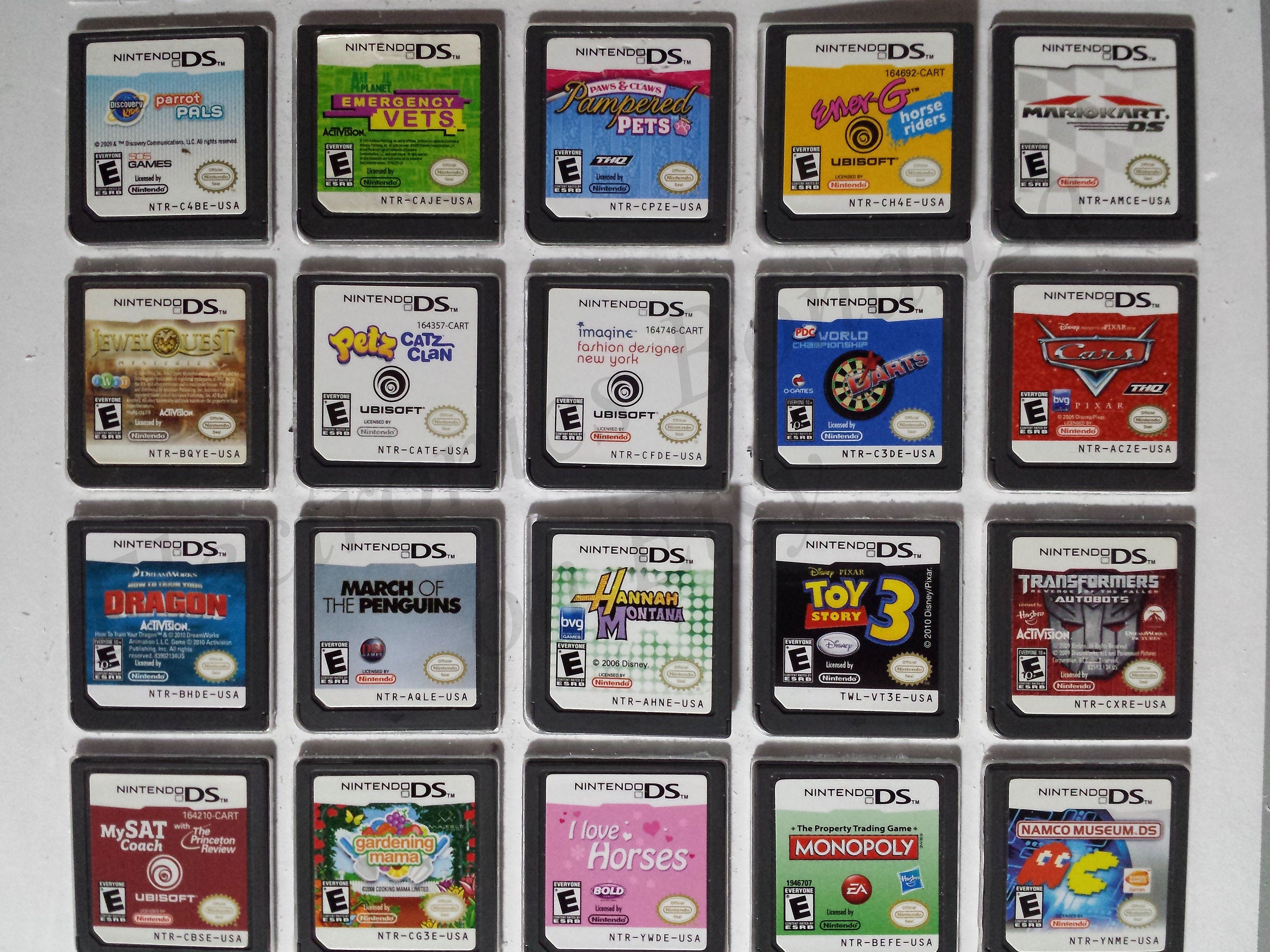 Authentic Nintendo DS Games for DS / Dslite / Dsi / 3DS XL and 2DS