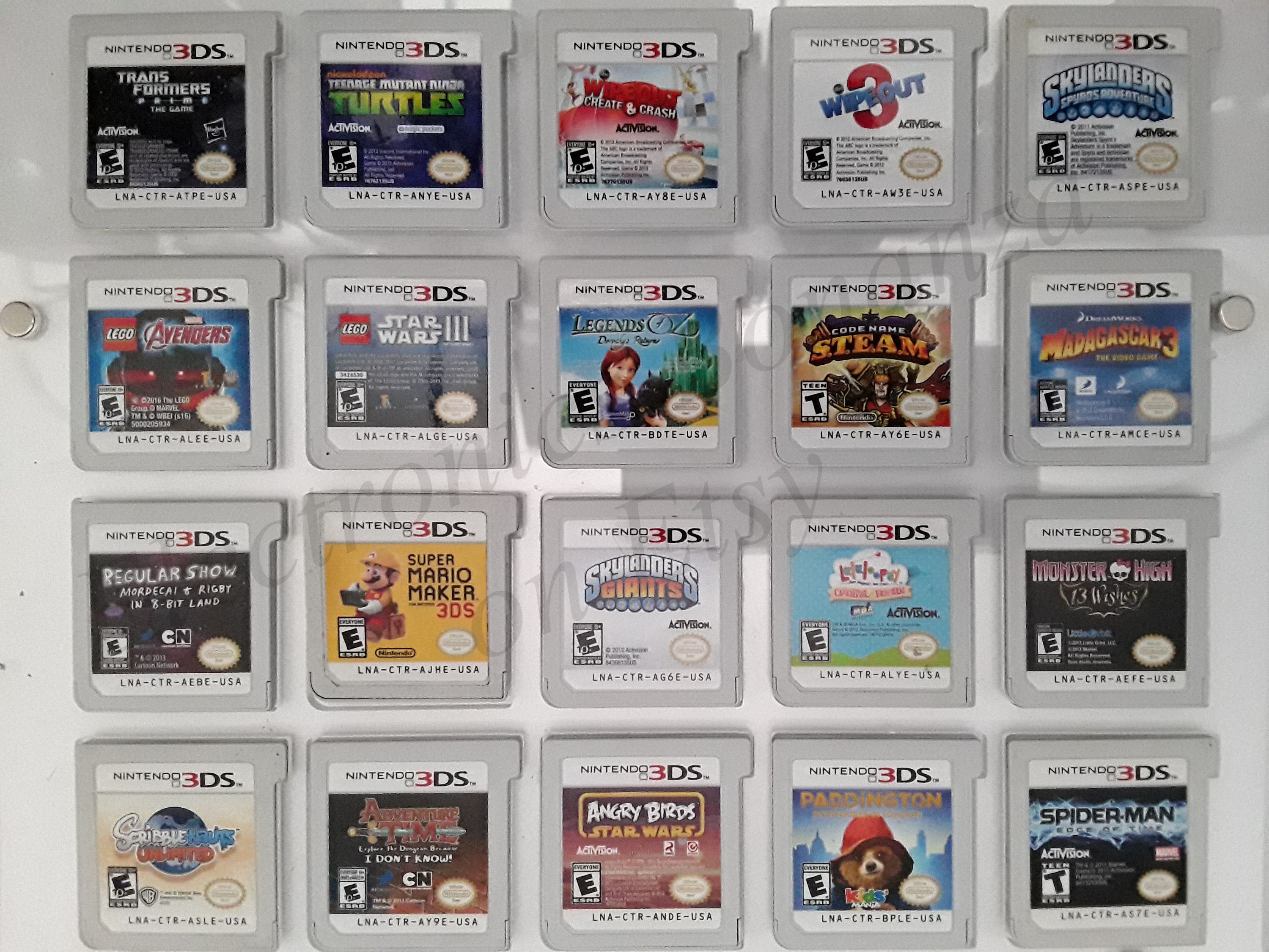 Authentic Nintendo 3DS Games - Etsy