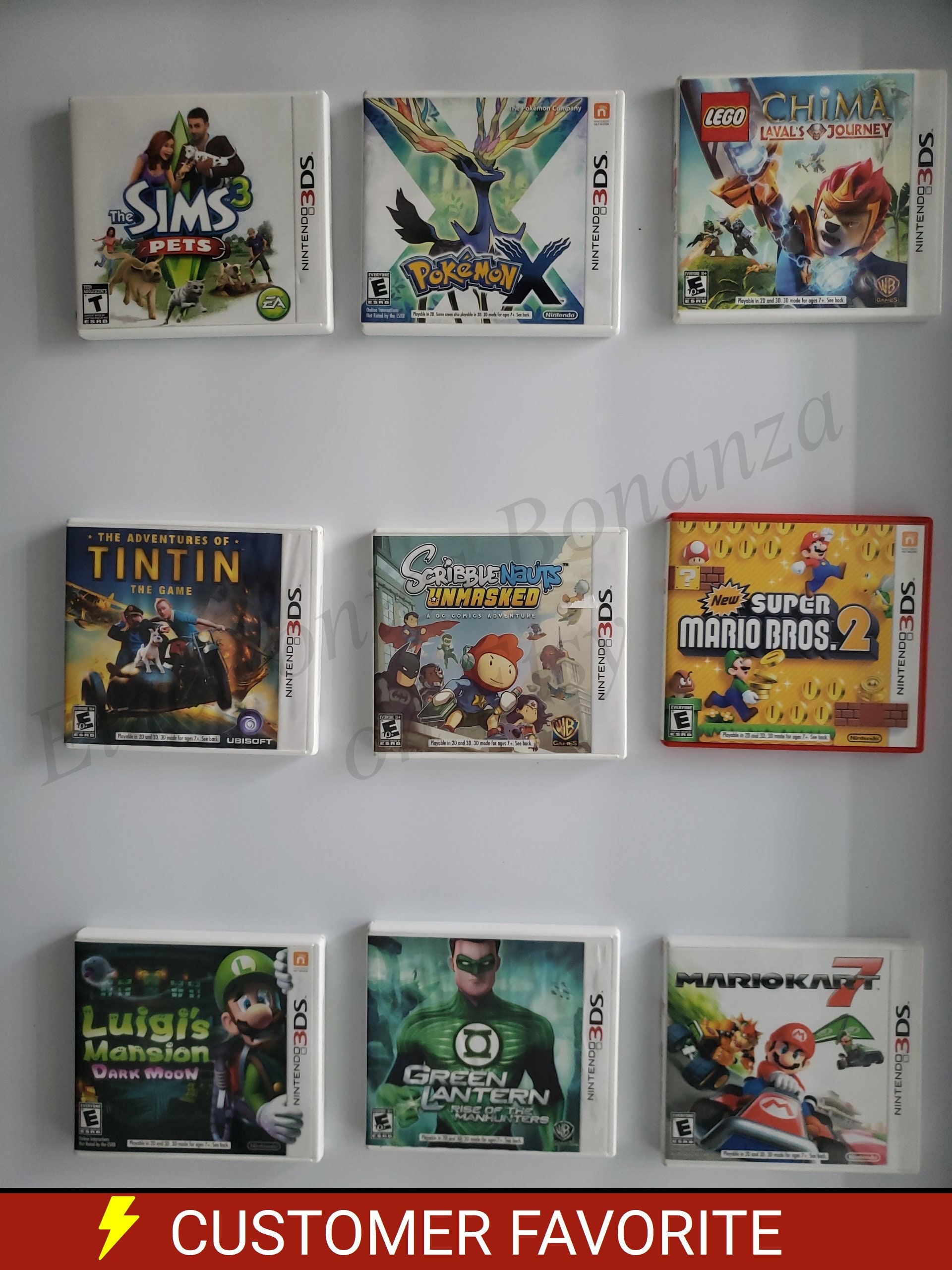 Nintendo3DSソフト各種 Authentic Nintendo 3DS Games - Etsy