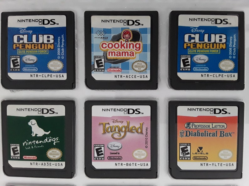 Authentic Nintendo DS Games for DS / Dslite / Dsi / 3DS XL and 2DS ...