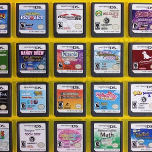 Authentic Nintendo DS Games for DS / DSLite / DSi / 3DS XL and 2DS
