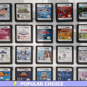 Jogos Nintendo DS autênticos para DS / DSLite / DSi / 3DS XL e 2DS