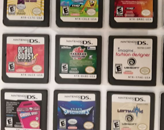 Authentic Nintendo DS Games for DS / Dslite / Dsi / 3DS XL and